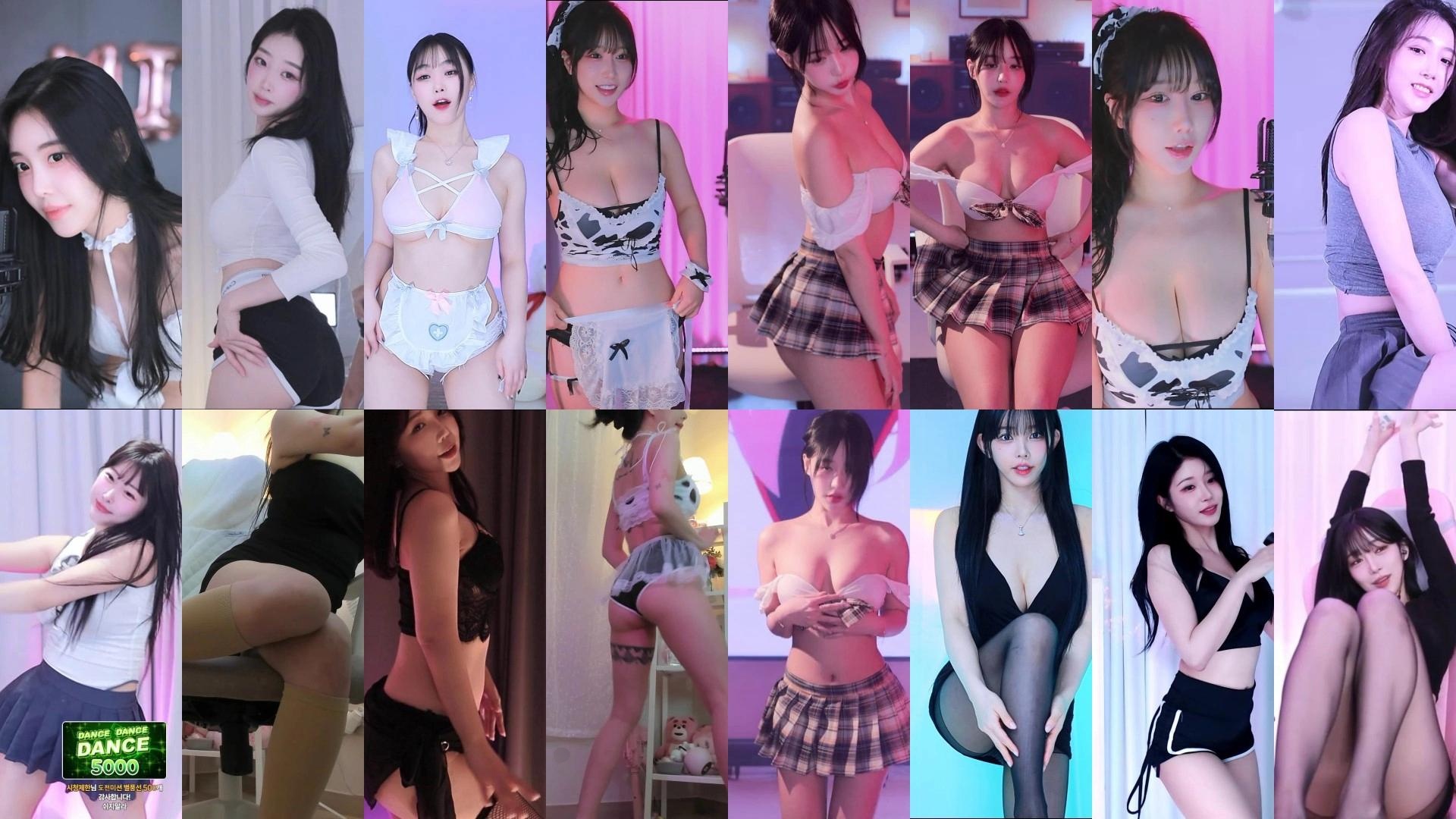 AfreecaTv韩国BJ 2025年3月25日录制舞蹈合集-主播热舞佑或