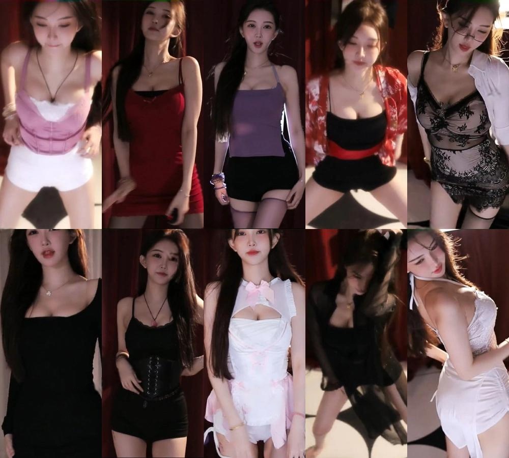 斗鱼直播南妹儿呀24年4-10月录制跳舞合集-舞蹈教学