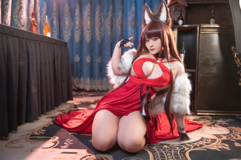 洛璃LoLiSAMA#碧蓝航线 赤城礼服【53P-503MB】图片下载