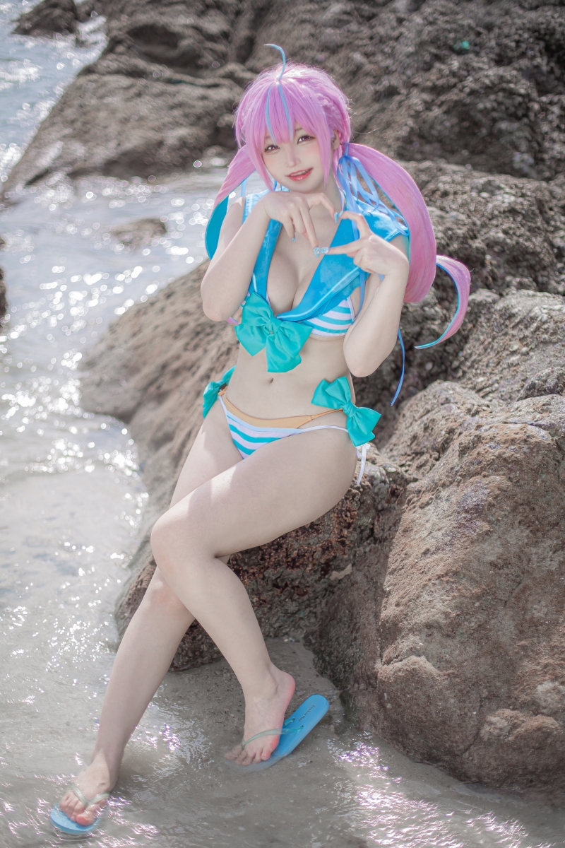 Takanashi Hanari#图包 Aqua【21P-55MB】适合珍藏