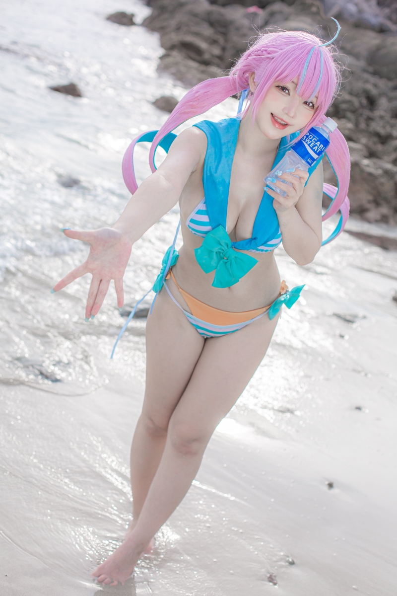 Takanashi Hanari#图包 Aqua【21P-55MB】适合珍藏