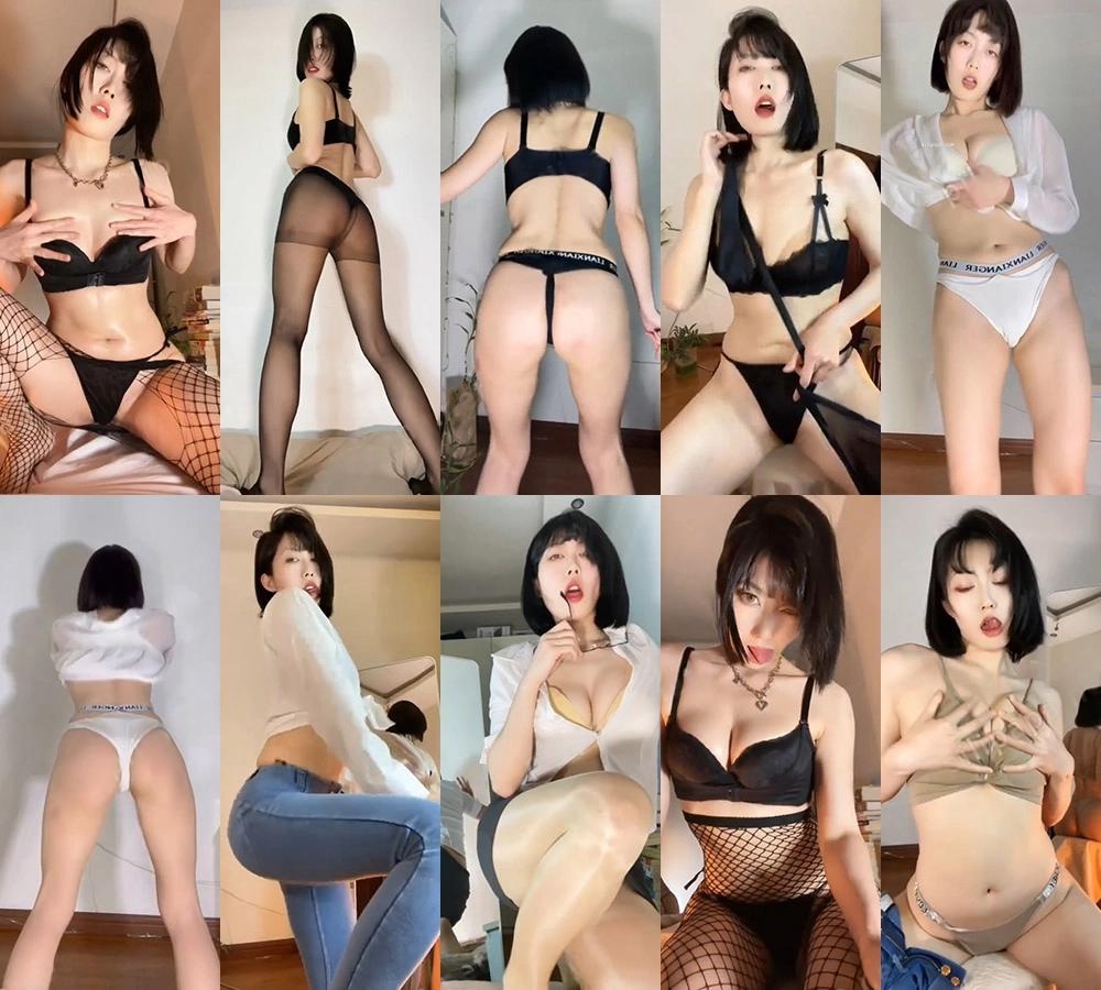 抖音极品舞蹈老师紫月付费定制跳舞情去-舞蹈教学