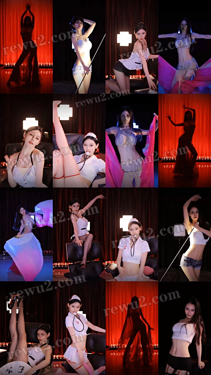 虎牙主播 陈莫沫吖 精选跳舞福利（12V1.5G）-主播跳舞在线