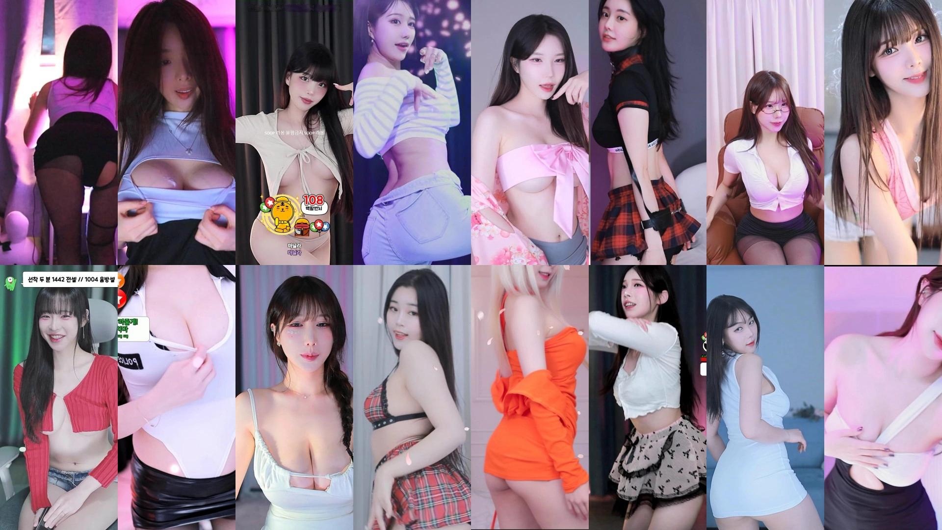 AfreecaTv韩国BJ 24年12月13日录制舞蹈合集-素材下载 AfreecaTv韩国BJ 24年12月13日录制舞蹈合集-素材下载