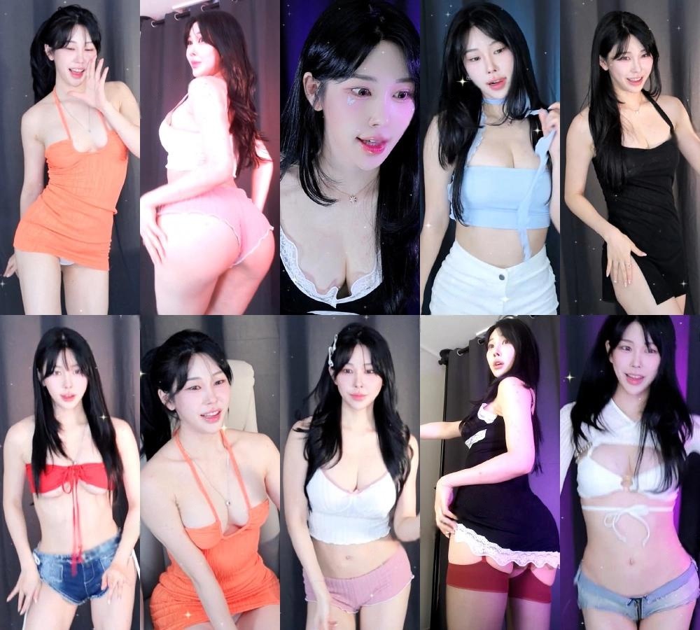 AfreecaTv韩国BJ绮丽24年10月精选舞蹈合集-舞蹈欣赏