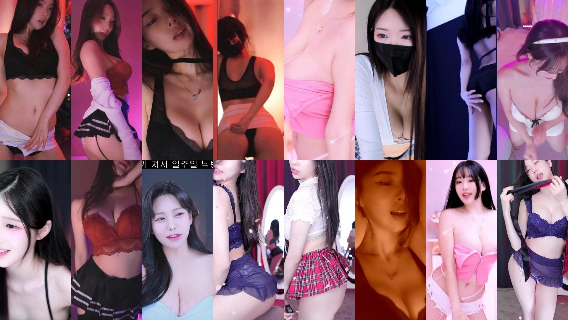 AfreecaTv韩国BJ 2025月1月8日录制舞蹈合集-直播分享