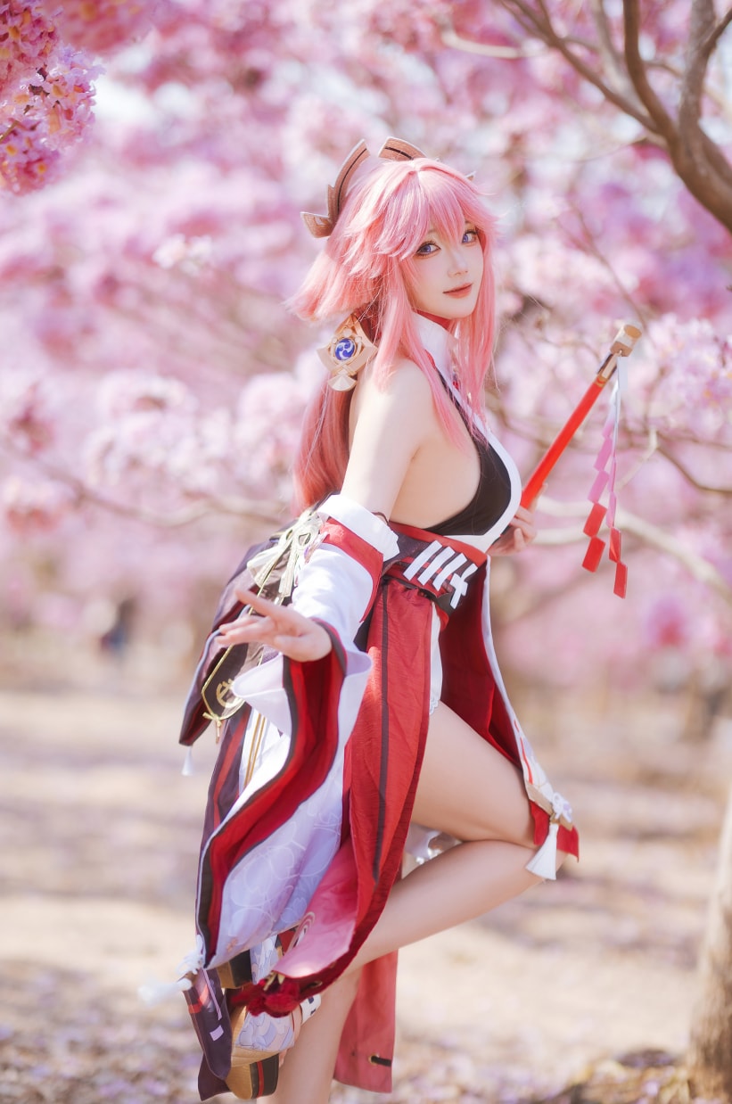 瓜希酱 原神 八重神子适合珍藏