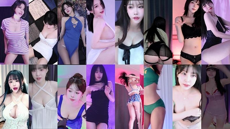 AfreecaTv韩国BJ 2025月1月1日录制舞蹈合集-主播热舞佑或