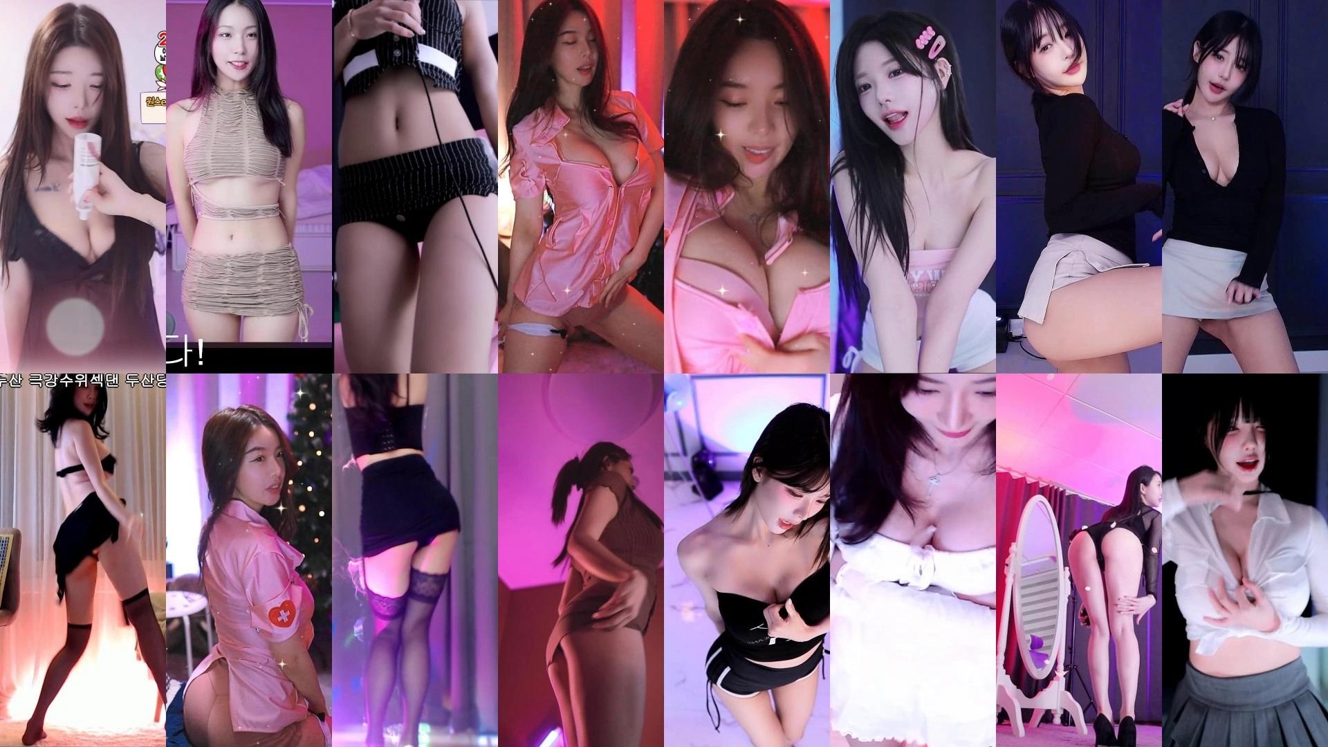 AfreecaTv韩国BJ 2025月1月19-20日录制舞蹈合集-热舞主播视频