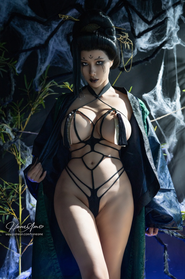 雨波_HaneAme – 黑神话悟空 – 蜘蛛精最新收集