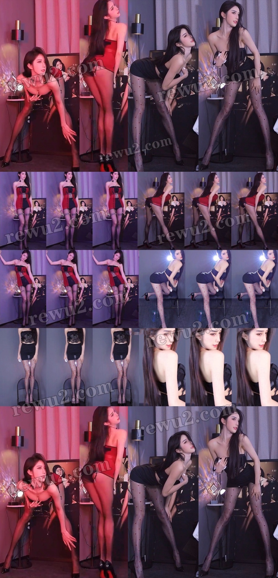 虎牙主播 车老板 新增直播整活舞蹈 情去，黑 。斯露底 逆天长T！（2V7分477M）-真人跳舞