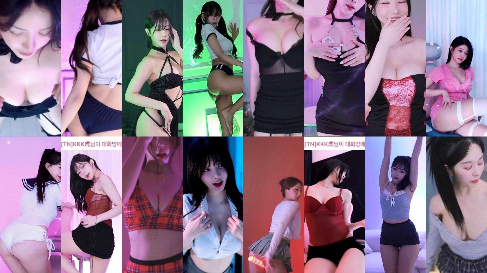 AfreecaTv韩国BJ 2025年2月6日录制舞蹈合集-热舞视频大全