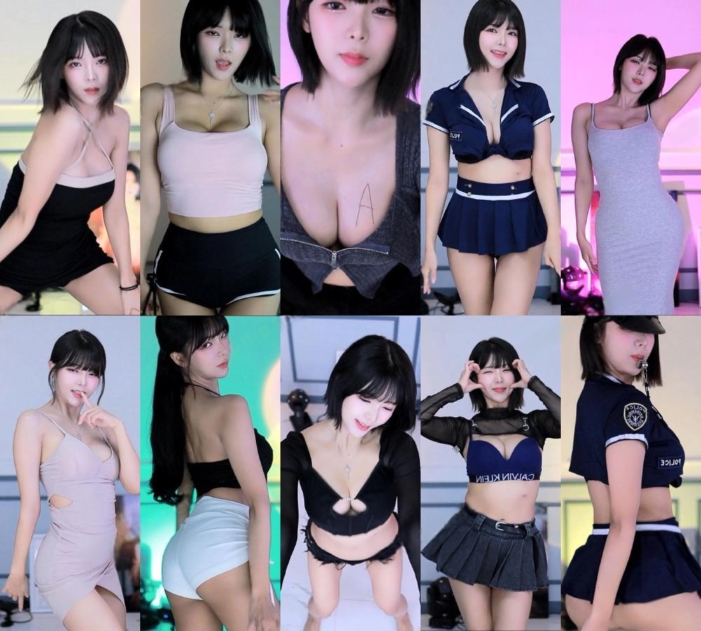 AfreecaTv韩国BJ慧明24年12月精选舞蹈合集-主播舞蹈下载