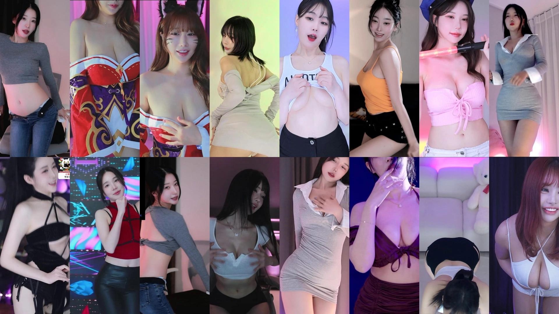 AfreecaTv韩国BJ 2025年3月8日录制舞蹈合集-热舞视频自备纸巾