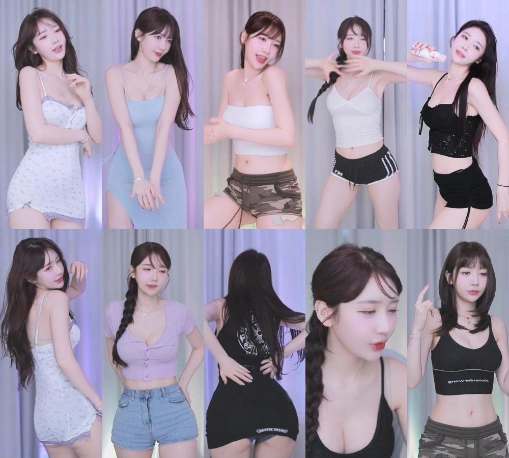 AfreecaTv韩国BJ金花24年12月精选跳舞合集-跳舞教学