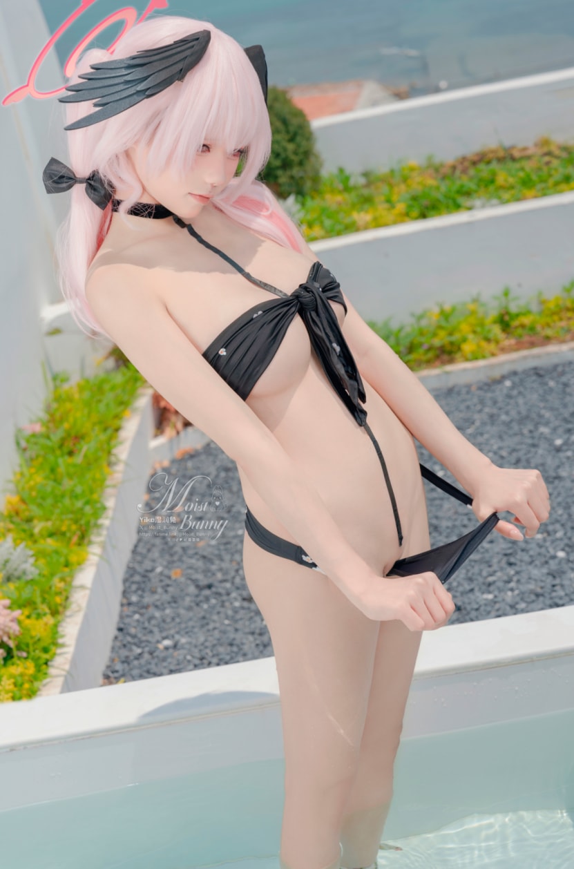 咬一口兔娘 08月作品『下江小春 泳装』Honey最新图片