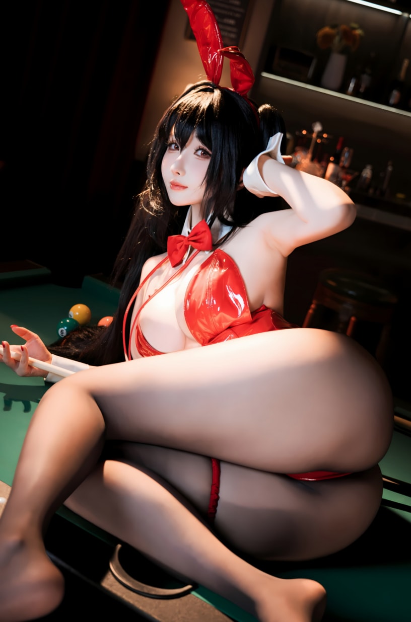 rioko凉凉子 碧蓝航线 大凤 桌球兔女郎真的是yyds！