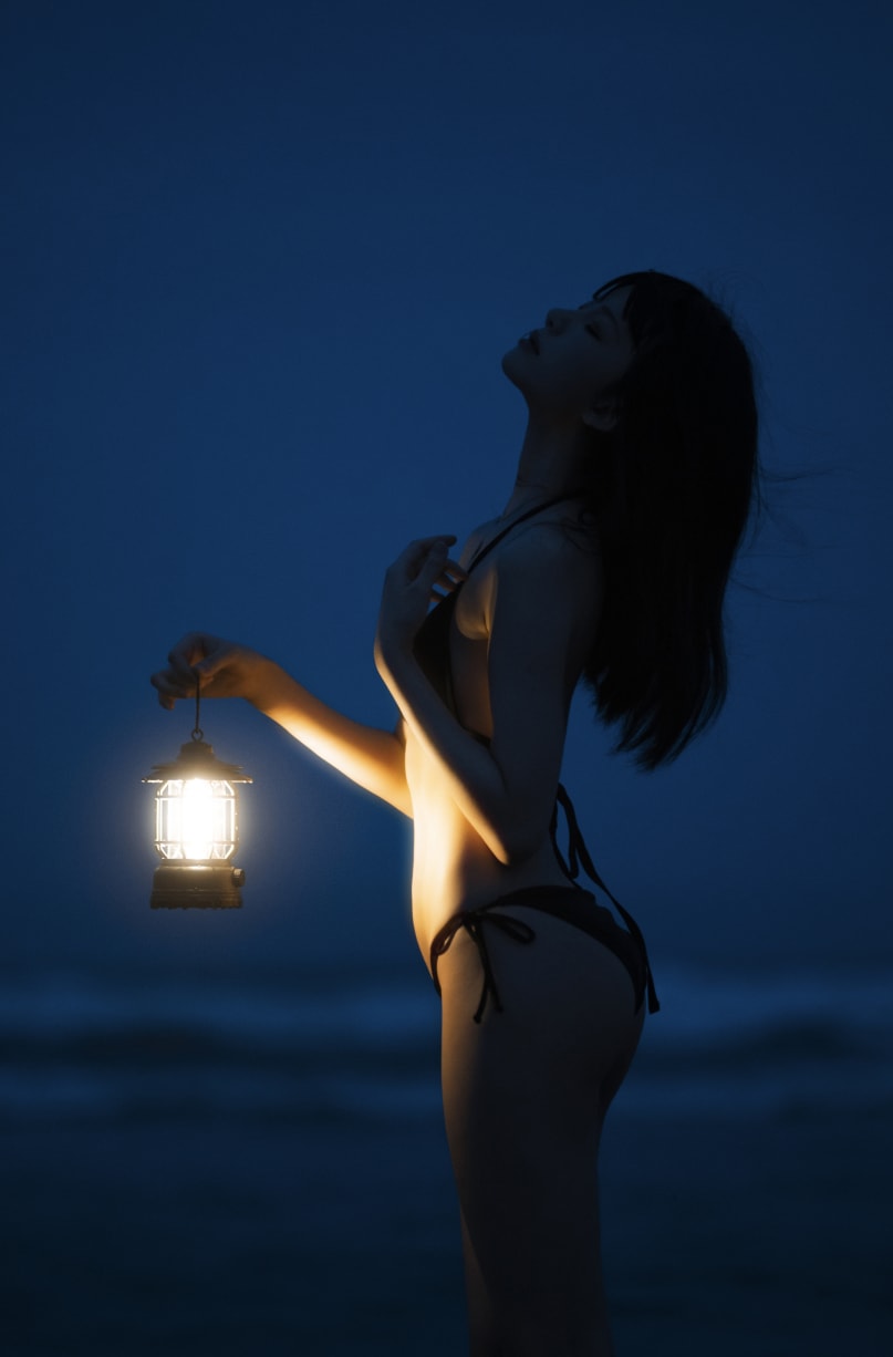 桜桃喵 – 晚星未删减图片作品