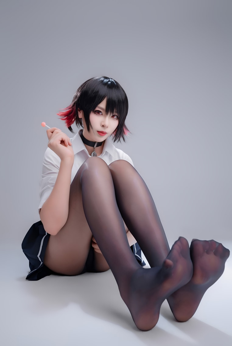 轩萧学姐 鲨鱼妹JK美丽的图片分享