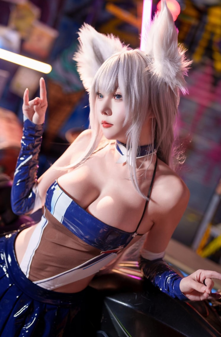 香草喵露露 信浓赛车收藏起来吧