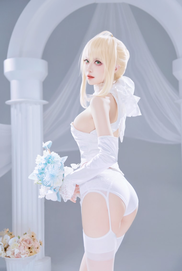 Shika小鹿鹿 FGO-Saber花嫁最新作品资源下载