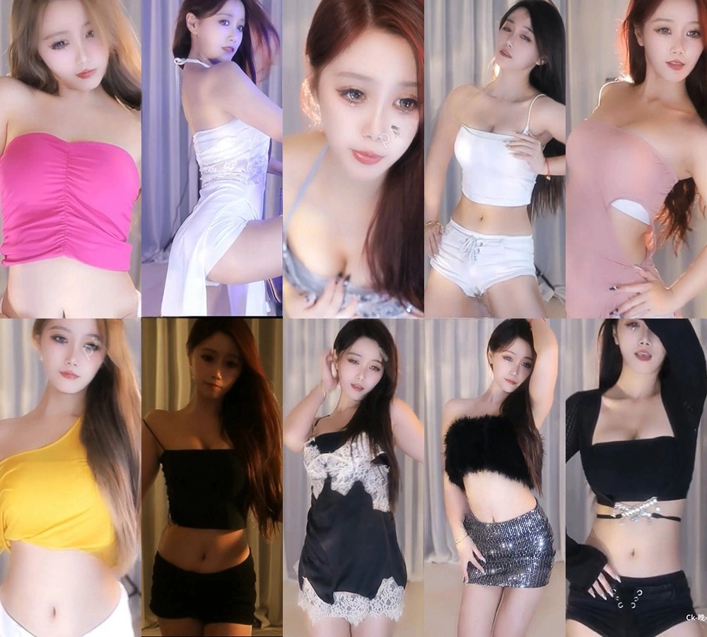 虎牙直播晚心动感跳舞无水舞剪合集-跳舞资源