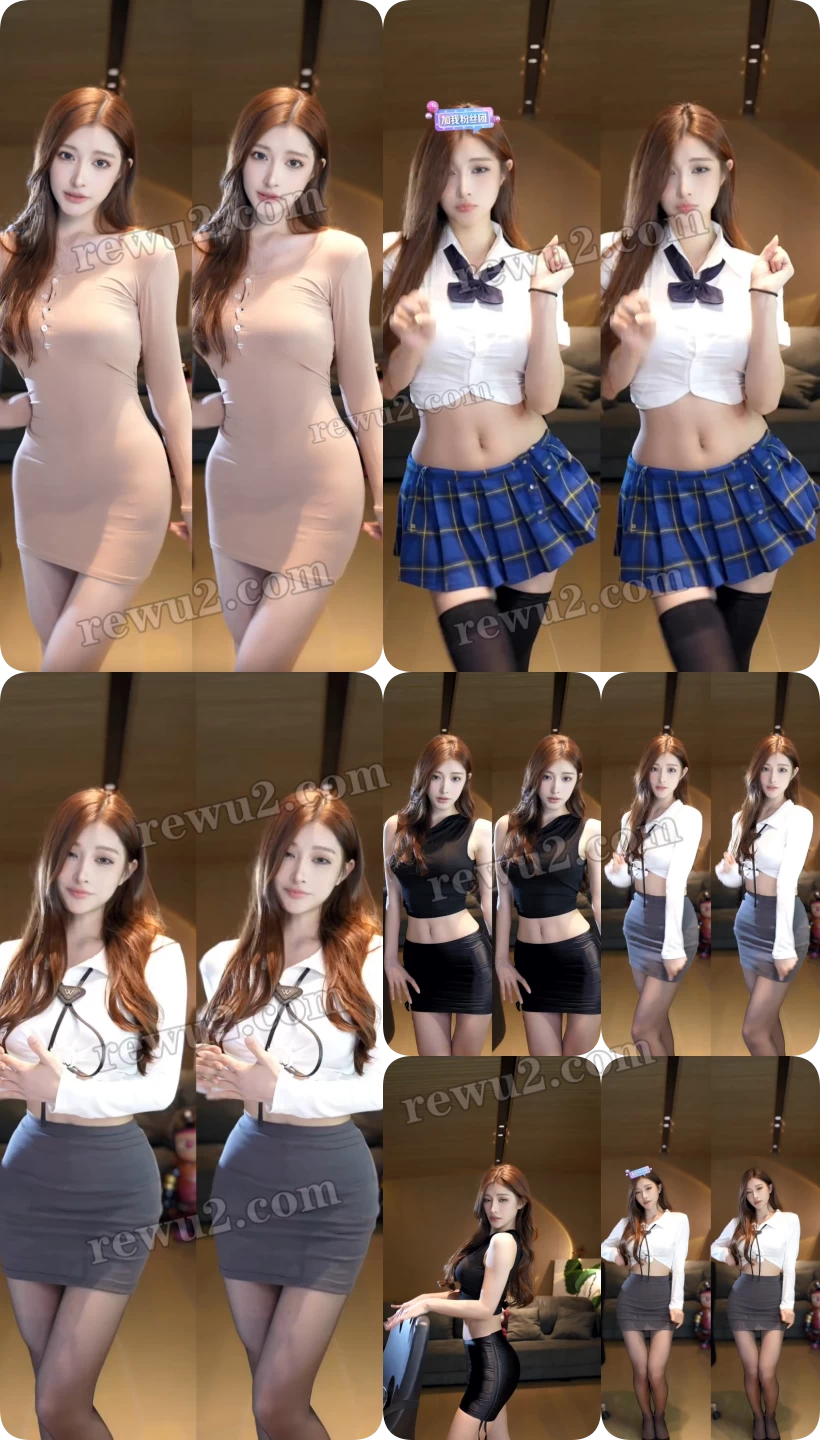 【抖音主播】晴子兔 跳舞录屏 无水印（7v/637m）-热舞 主播