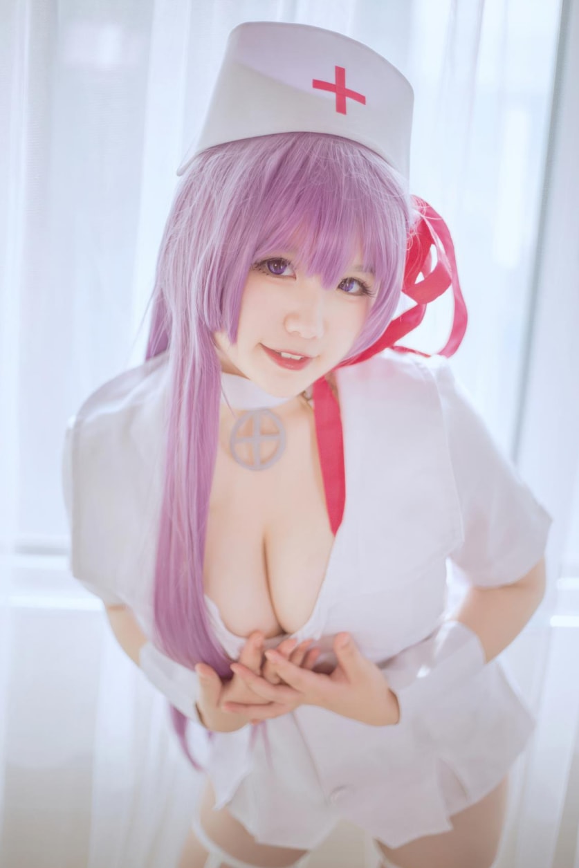 阿半今天很开心 BB护士美丽的图片分享