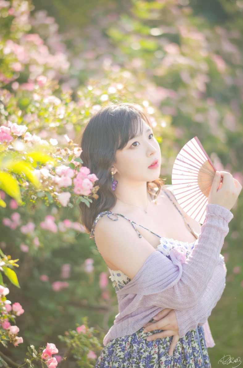 皮皮奶可可爱了啦 蔷薇花图片作品下载