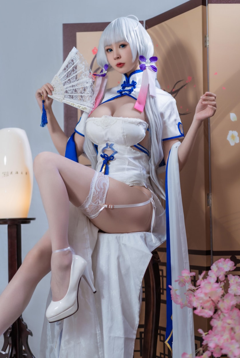 西园寺南歌 光辉 旗袍cos图片欣赏