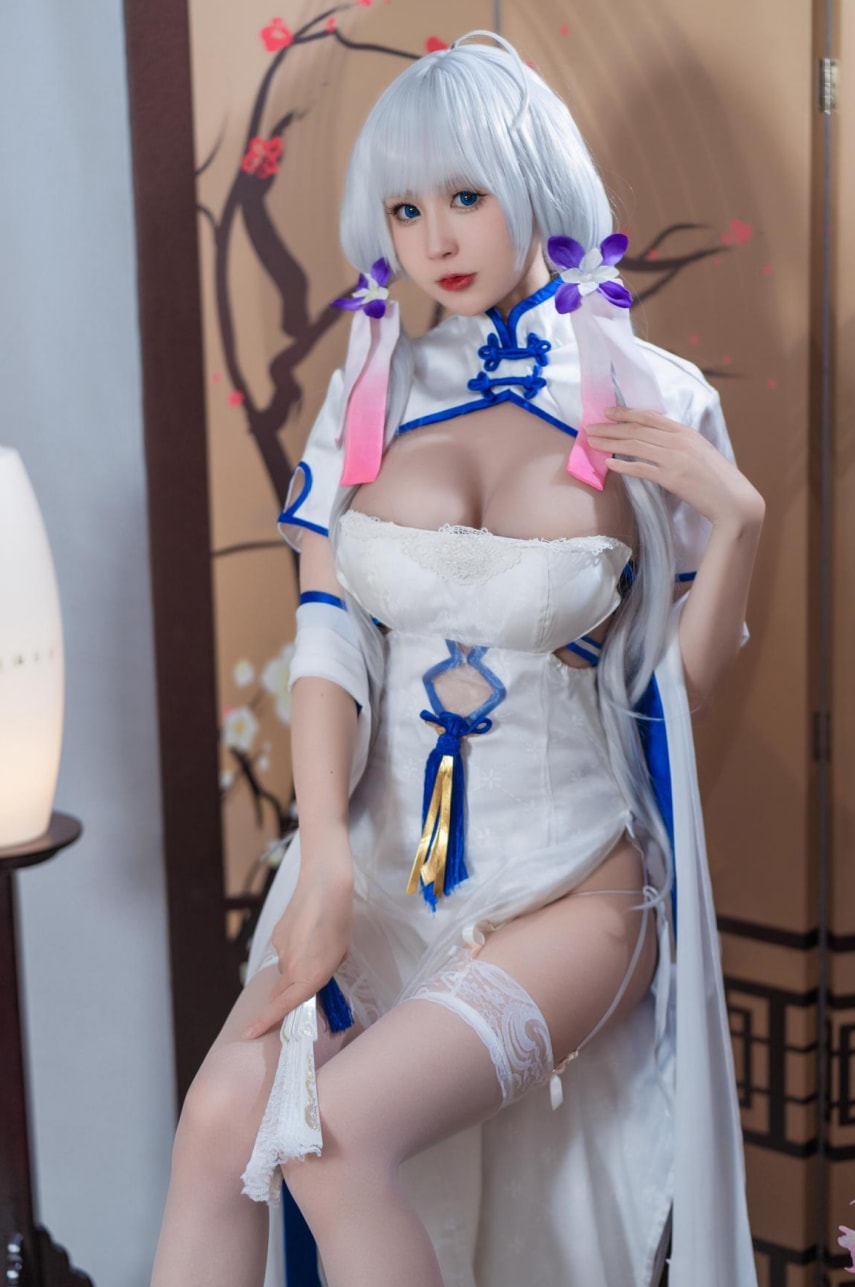 西园寺南歌 光辉 旗袍cos图片欣赏