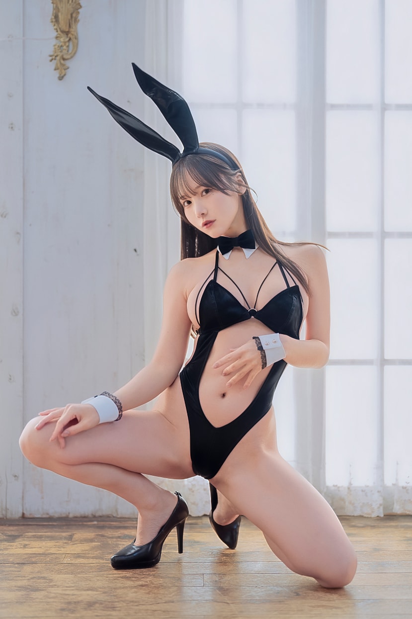 KenKen けん研 – 082 DL写真集 KURO Animals美丽的女生图片