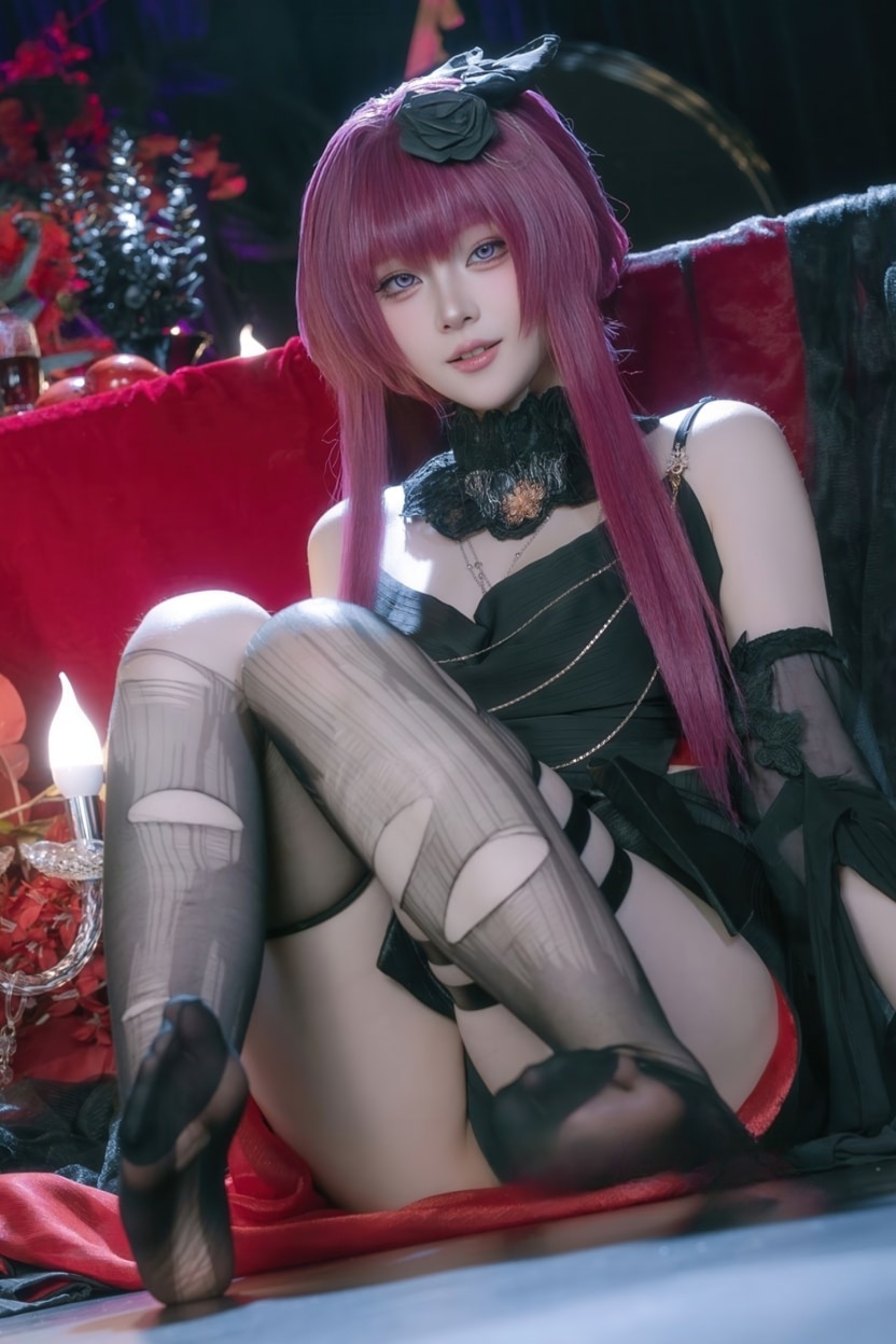 屿鱼 崩坏：星穹铁道 卡芙卡 缚月之夜未删减图片作品