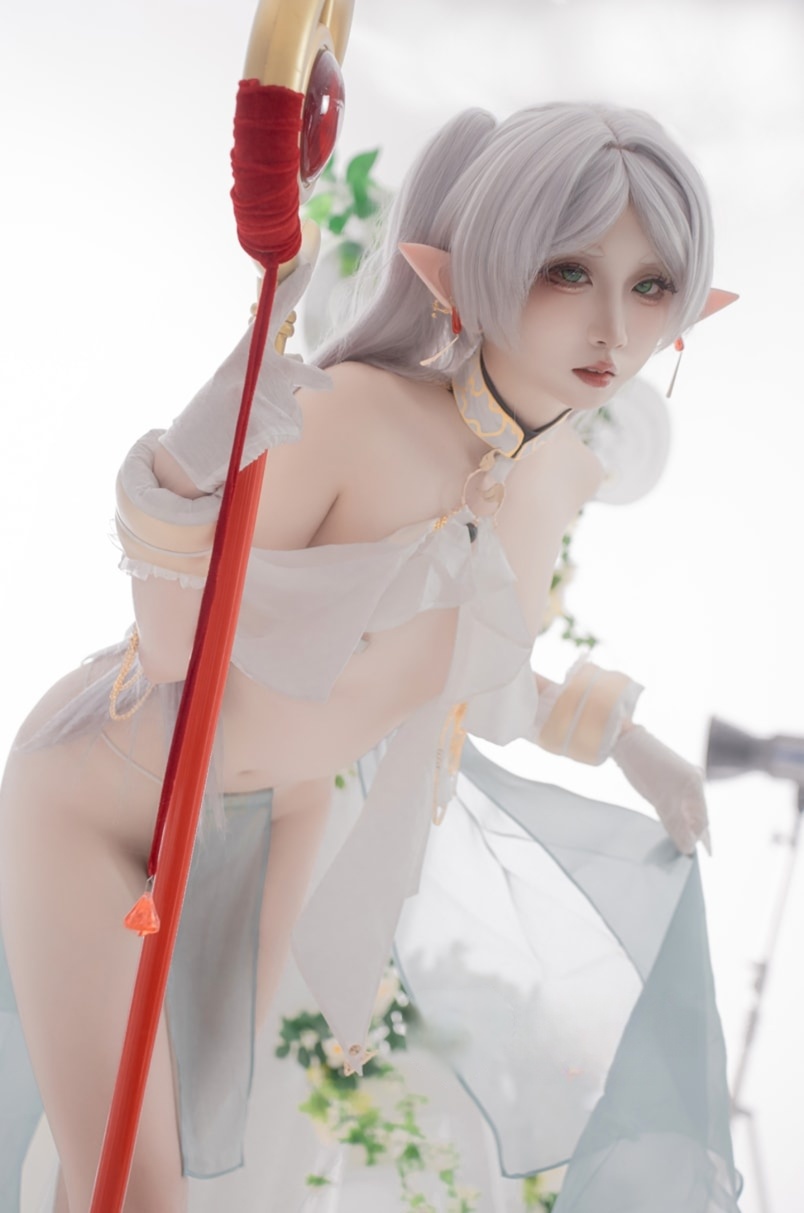 纸悦Etsu_ko 葬送的芙莉莲 芙莉莲 舞娘美丽的女生图片