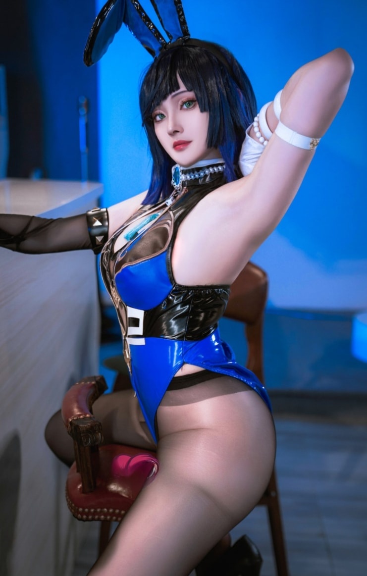 Natsuko夏夏子 – 夜兰兔女郎美丽的图片分享