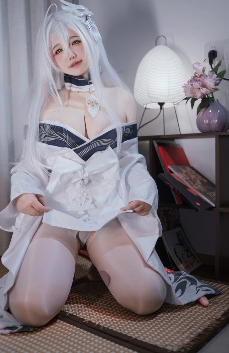 阿半今天很开心 碧蓝航线 白凤 和服图片作品下载