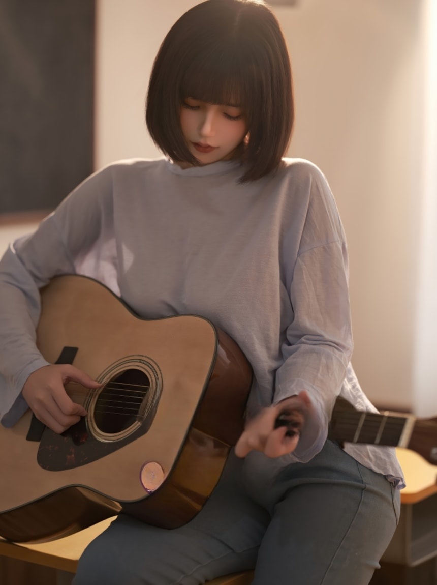 小仓千代w – 吉他少女美丽的图片分享
