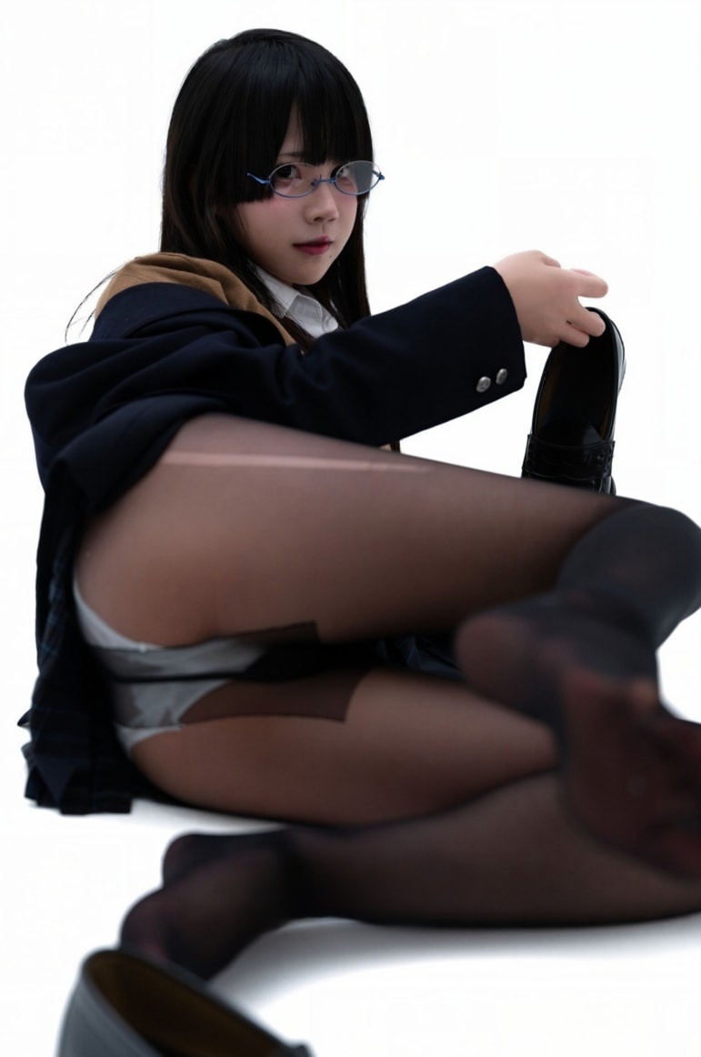 清水凪 后辈的制服3cos图片欣赏