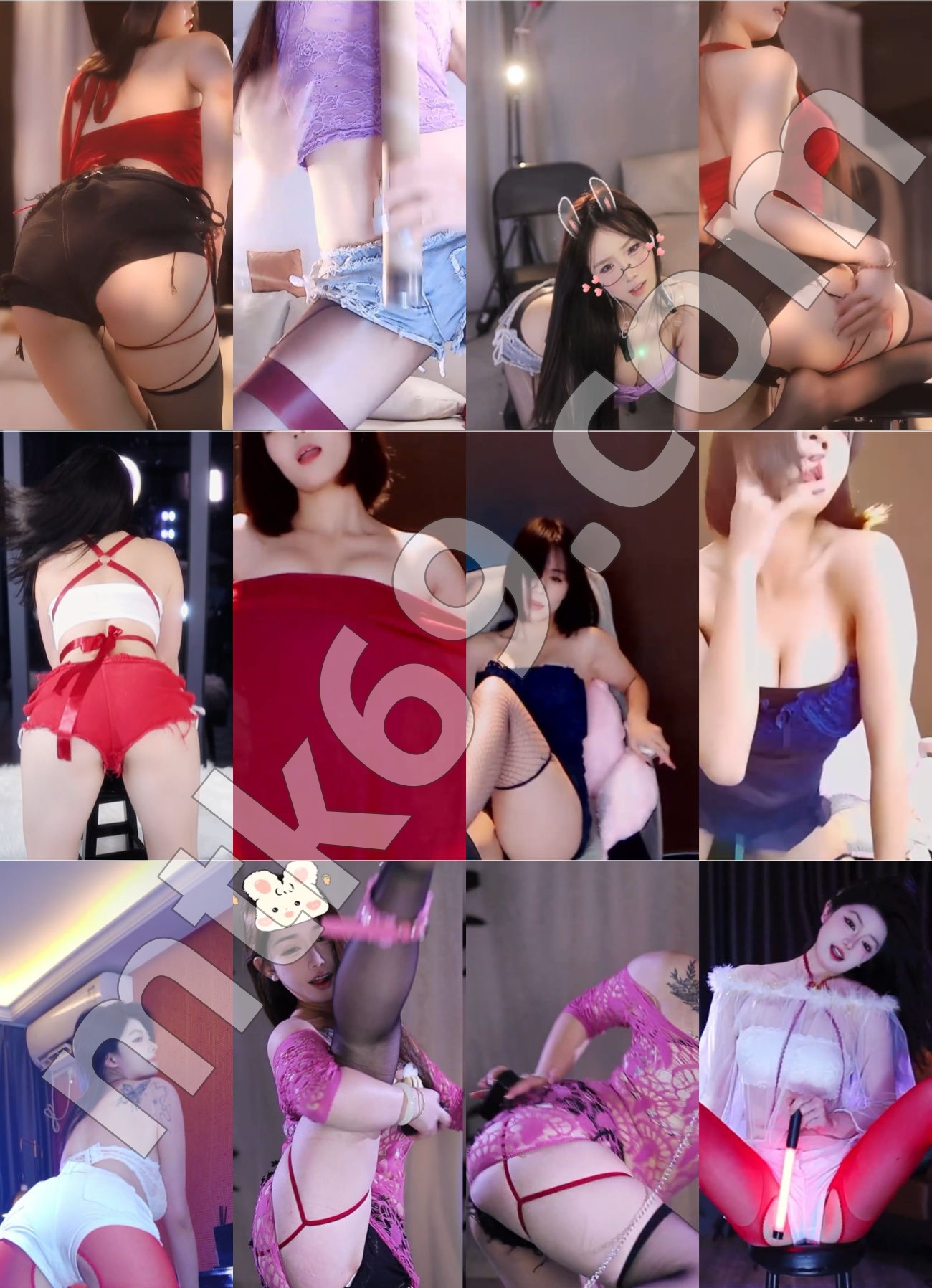 虎牙26年1月5日比赛 直播擦边骚舞精彩剪辑 [10V/1.04GB]-舞蹈素材