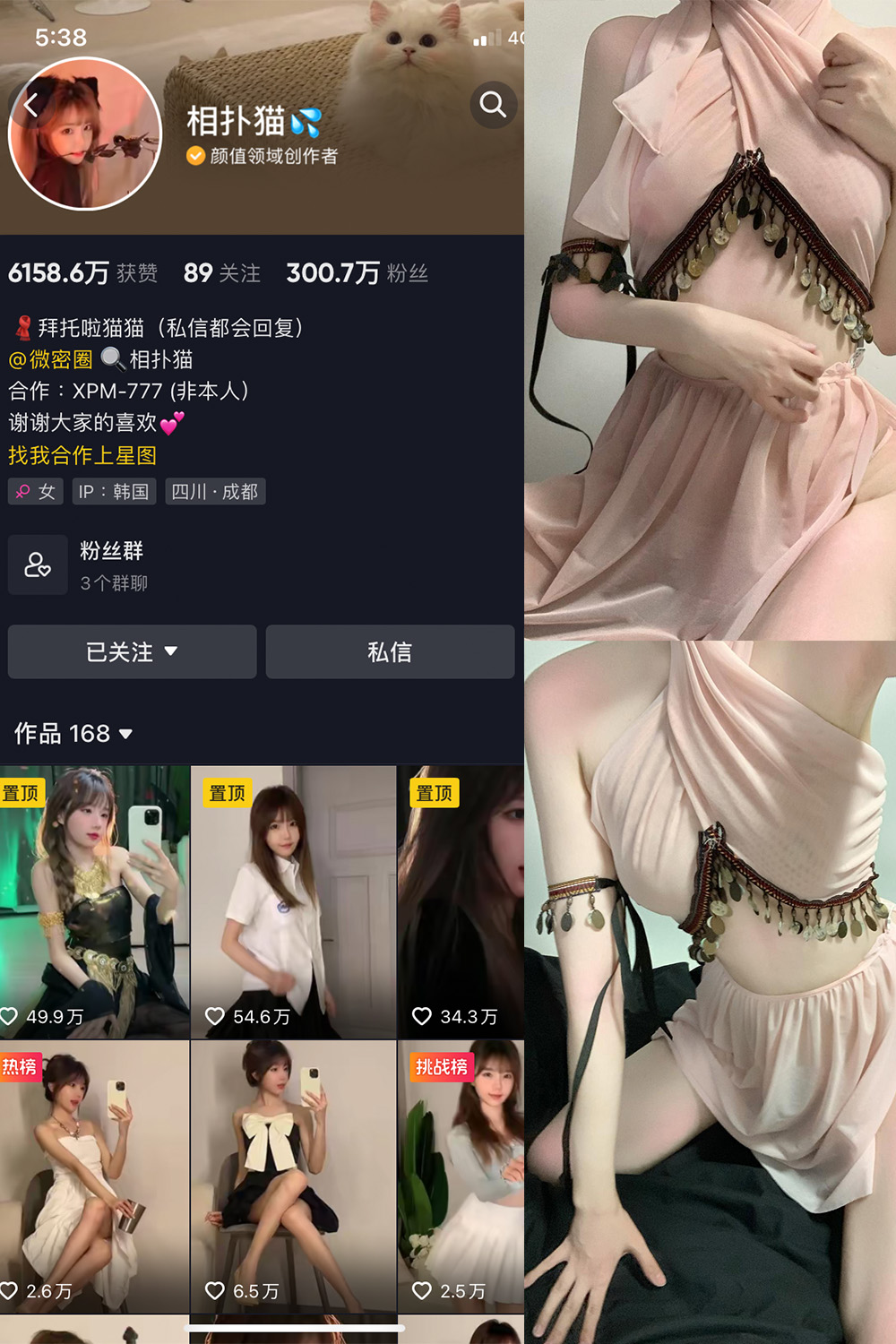 抖音 相扑猫 微密圈 嘉宾贴 NO.017期 【43P】 抖音微密 第1张-玩偶兔 抖音 相扑猫 微密圈 嘉宾贴 NO.017期 【43P】 抖音微密 第1张